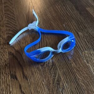 Speedo Blue and White Swim Goggles
